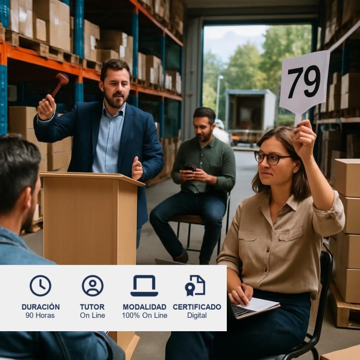 Curso de Liquidación de Stock y Excedentes mediante Subastas