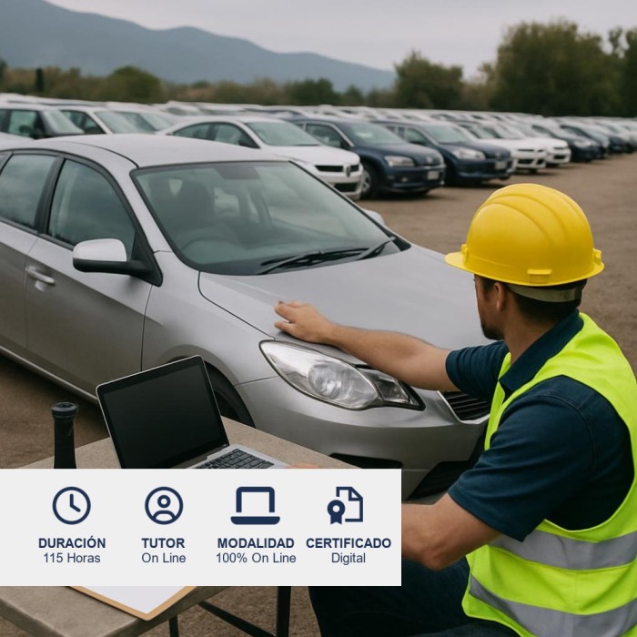Curso de Remates de Vehículos: Inspección y Preparación de Lotes